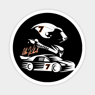 #7 Kulwicki Fan Magnet